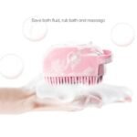 Brosse de Lavage en Silicone pour Chien et Chat, Spray de Tête, Shampoing, Peigne, Douche, Nettoyage des Pattes, Outils de Bain, Livraison Gratuite