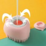 Brosse de Lavage en Silicone pour Chien et Chat, Spray de Tête, Shampoing, Peigne, Douche, Nettoyage des Pattes, Outils de Bain, Livraison Gratuite