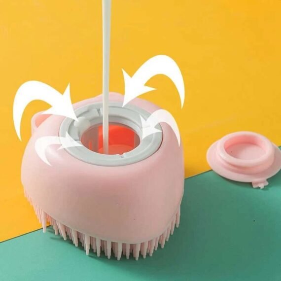 Brosse de Lavage en Silicone pour Chien et Chat, Spray de Tête, Shampoing, Peigne, Douche, Nettoyage des Pattes, Outils de Bain, Livraison Gratuite