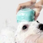 Brosse de Lavage en Silicone pour Chien et Chat, Spray de Tête, Shampoing, Peigne, Douche, Nettoyage des Pattes, Outils de Bain, Livraison Gratuite