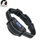 Collier de dressage anti-aboiement pour chien, écran LCD, mode de vibration sonore, chiens de taille S, M, L, sûr, aste, étanche