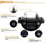 Collier de dressage anti-aboiement pour chien, écran LCD, mode de vibration sonore, chiens de taille S, M, L, sûr, aste, étanche