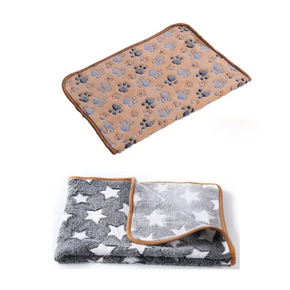 Couverture en Polymères Doux et Chaud pour Petit Animal de Compagnie, Accessoire de Lit pour Hamster, Cochon d'Inde, Glute, Sourire, Lapin, Kasgehogs