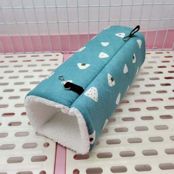 Jouet tunnel chaud pour petits animaux de compagnie, hamster, overd'inde, furet, lapin, rat, tube d'hiver, S, M, 6 couleurs