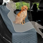 PETRAVEL housse de siège de voiture pour chien, imperméable, pour voyage, transport d'animaux, hamac, tapis de protection pour siège arrière de voiture, transport de sécurité pour chiens