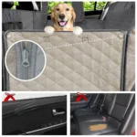 PETRAVEL housse de siège de voiture pour chien, imperméable, pour voyage, transport d'animaux, hamac, tapis de protection pour siège arrière de voiture, transport de sécurité pour chiens