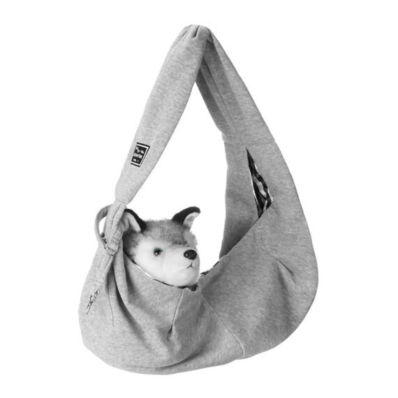 Sac à Bandoulière en Coton pour Animaux de Compagnie, Idéal pour Transport de Chiot ou Chat, Confort Unique, Fourre-Tout pour Voyage en Plein Air