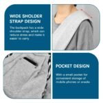 Sac à Bandoulière en Coton pour Animaux de Compagnie, Idéal pour Transport de Chiot ou Chat, Confort Unique, Fourre-Tout pour Voyage en Plein Air