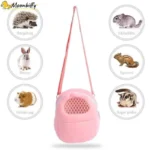 Sac en poudre respirant pour animal de compagnie, sacs de voyage chauds, sac de transport pour petits animaux de compagnie, Electrolux, lapin, hamster, chinchilla, overd'Inde, laisse de rat